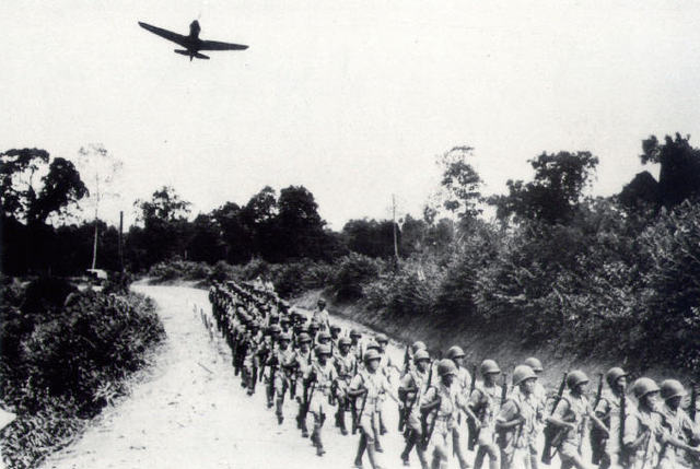 Japan declares war on Germany