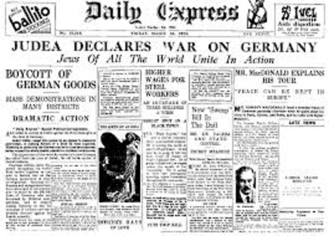 Japan Declares War on Germany