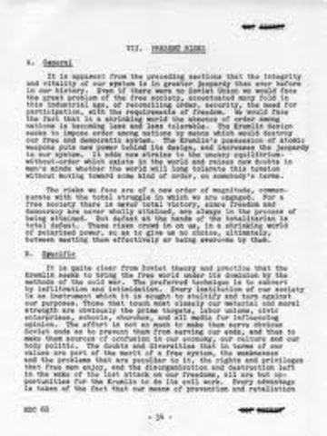 National Security Council Report NSC-68