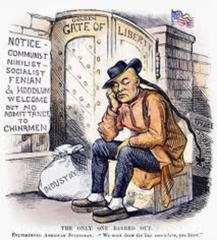 Chinese exclusion act