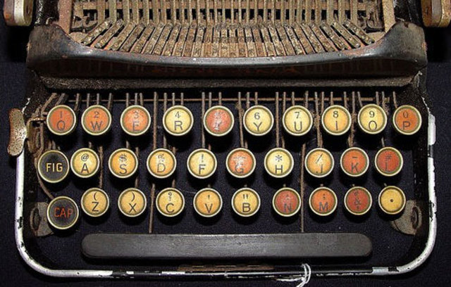 Qwerty keyboard was patent