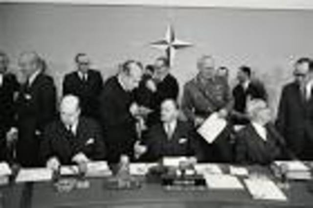 Formation of NATO (North Atlantic Treaty Organization)