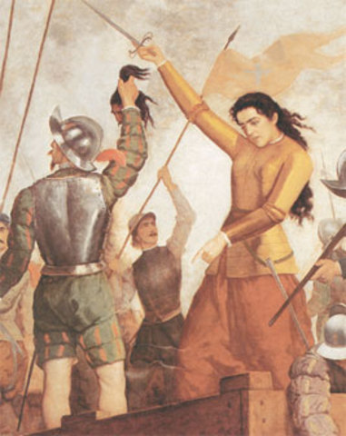 Pedro de Valdivia e Inés Suárez conquistan Chile.