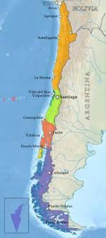 Mencía Álvarez de los Nidos se trasladó a Chile.