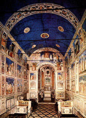 The Scrovegni Chapel, 1305, Giotto