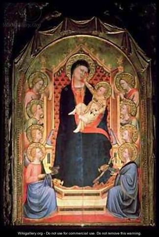 Madonna and Child, Bernardo Daddi, 1347
