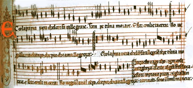 Ecco la primavera, Francesco Landini, 1325-1397