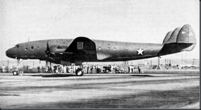 Primeiro “Super-Constellation”, na versão militar C-69
