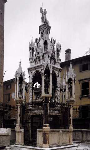 Monument to Cansignorio della Scala, Bonino da Campione, 1376
