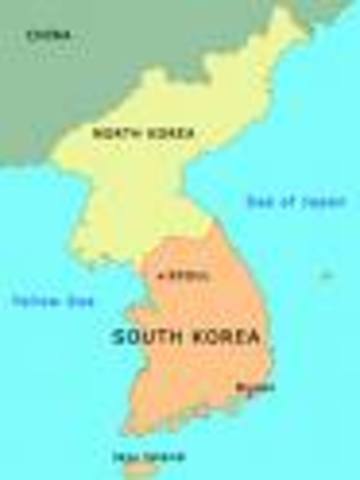 North Korean invasion of South Korea