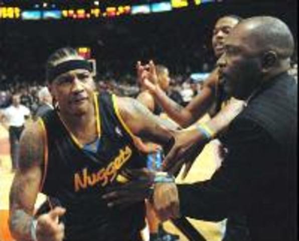 La reyerta Knicks-Nuggets