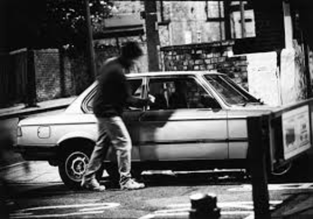 Rodrico steals a car