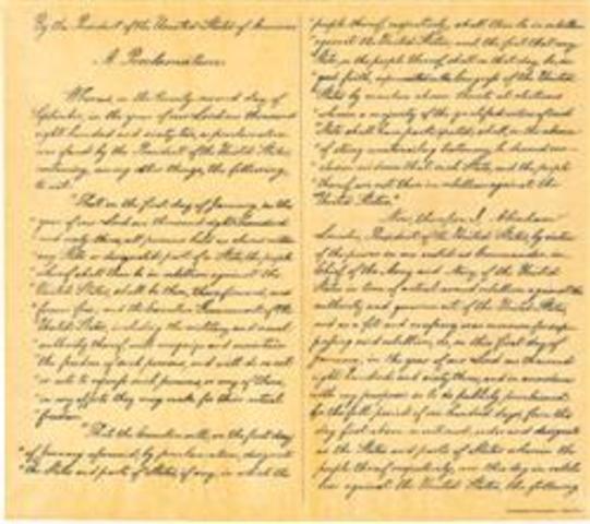 Emancipation Proclamation