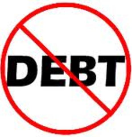 NO DEBT
