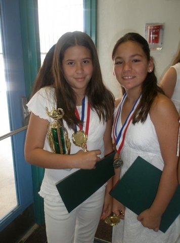 me gradué el quinto grado.