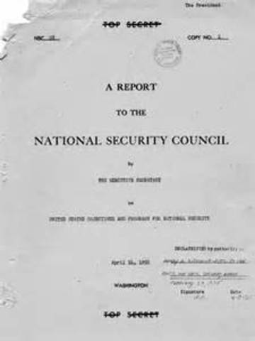 Nation Security Council Report NSC-68.