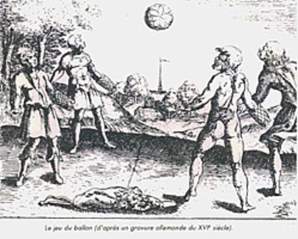 The French Created "Jeu de Paume"