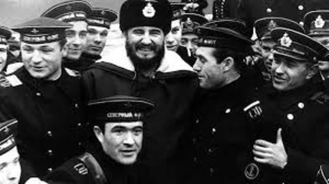 Fidel Visita a la Union Sovietica