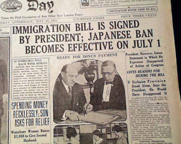 Immigration act of 1924