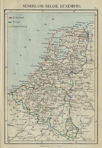 Belgie, Luxenburg & Nederland worden de Nederlanden genoemd. Karel V is heer geworden van alle gewesten.