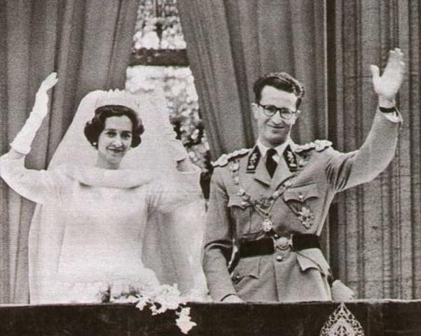 Belangrijke reportage: huwelijk koning Boudewijn en koningin Fabiola