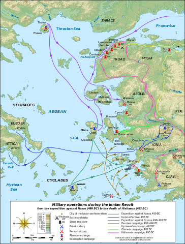 Powstanie Jońskie przeciw Persom 499-494 r. p.n.e.