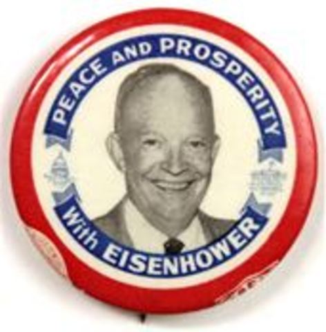 Eisenhower wins Presidency