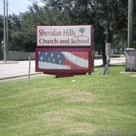 el día que empecé a ir a sheridan hills baptist church