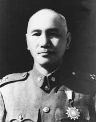 Chinese Civil War (between Jiang Jieshi and Mao Zedong)