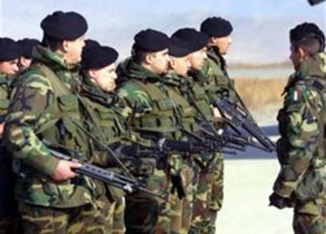 Italian Army invades Ethiopia in Africa