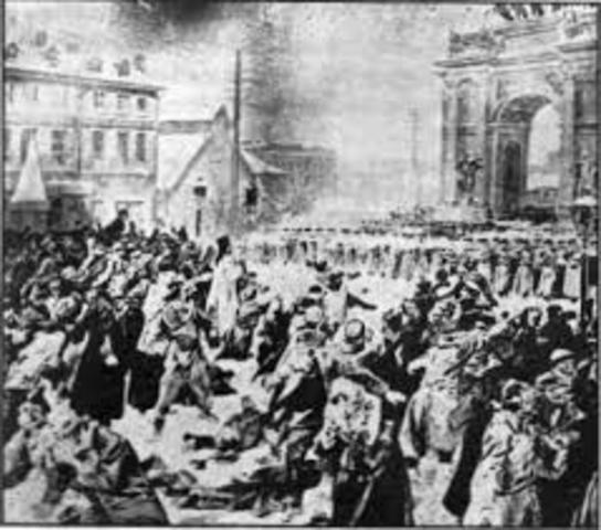 Bloody Sunday in Russia