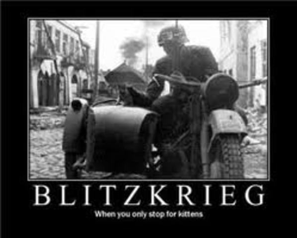 Germany Invaded Poland (Blitzkrieg)