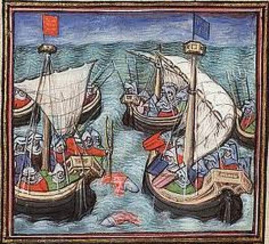 The Naval Battle of Sluys