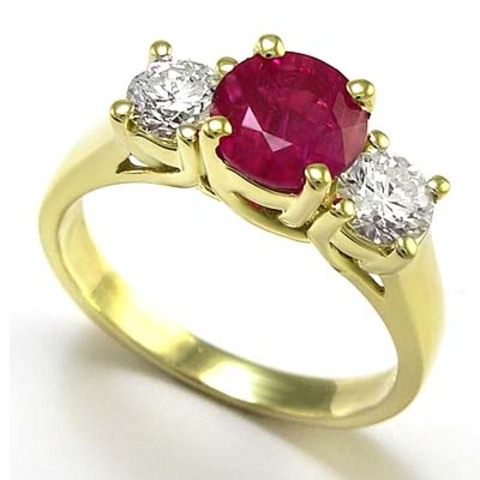 Miss Gertrude looses her precious ruby ring.