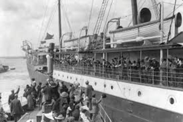 First significant federal legislation on immigration