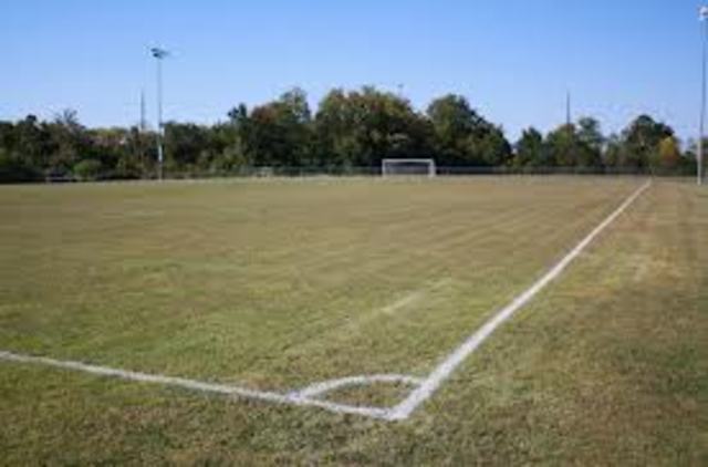 I started playing center back