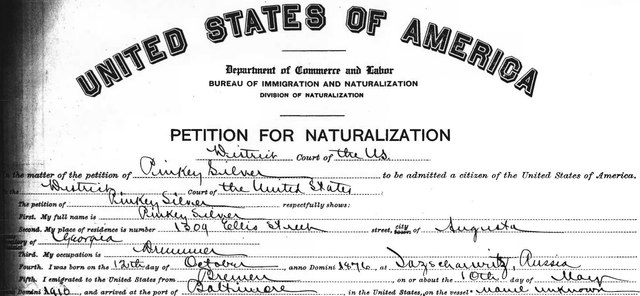 The Naturalization Act of 1870