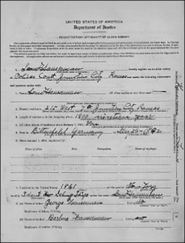 Wartime Measure of 1918