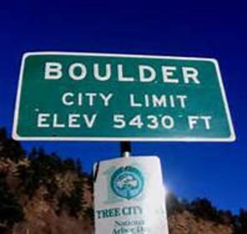 Boulder Meeting is held in Boulder, CO