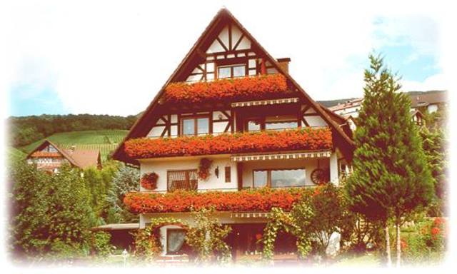 Felix buchten ein Zimmer in einem Pension.