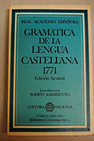 Gramatica de la Lengua Española
