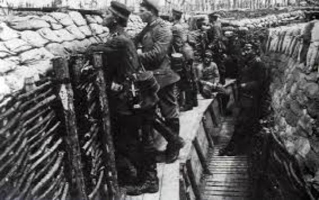 La guerra de trincheras (1915-1918) (2ª parte de la I guerra mundial)
