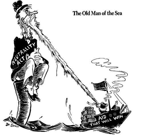 Neutrality Acts passed by US Congress