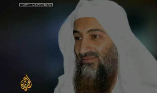 Osama Bin Laden sends a message to the U.S. via Al Jazeera