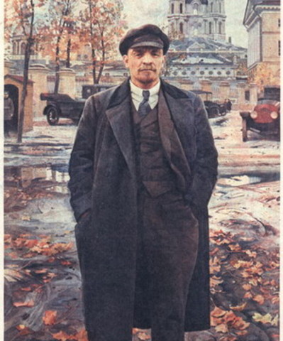 Vladimir Lenin Dies