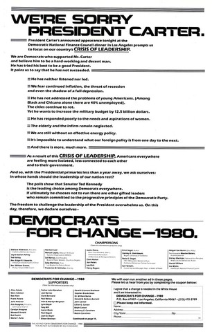 DEMOCRATS for CHANGE