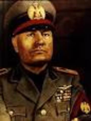 October 30, 1922: Benito Mussolini is Made Italian Premier