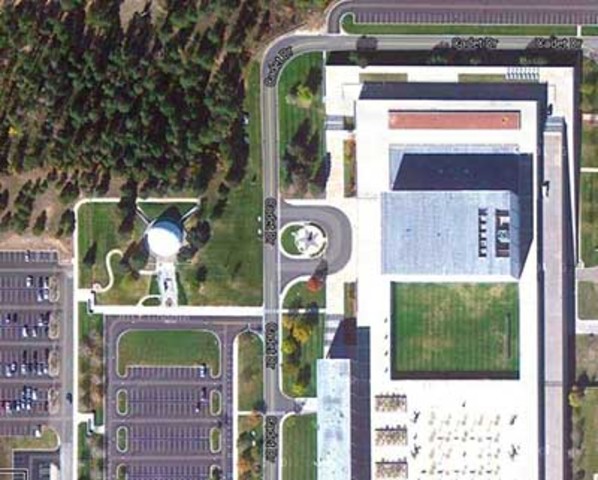 Colorado Springs, CO - Arnold Hall, US Air Force Academy