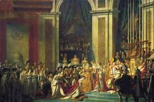 Napoleon becomes emperor of France