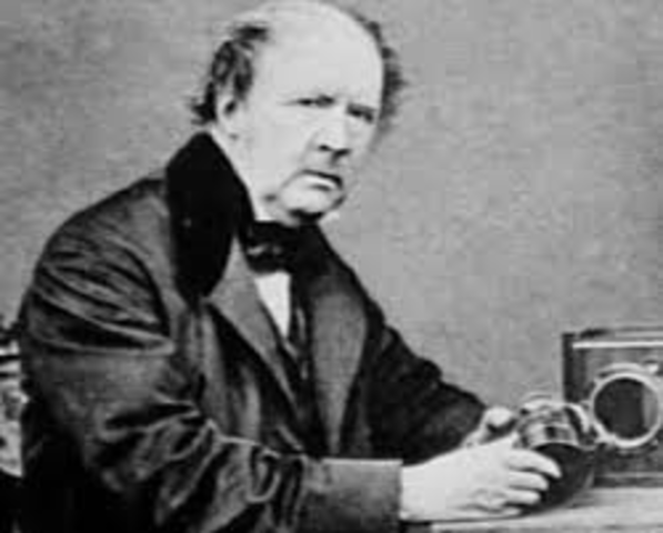 1834 – Henry Fox Talbot produced the first photograph